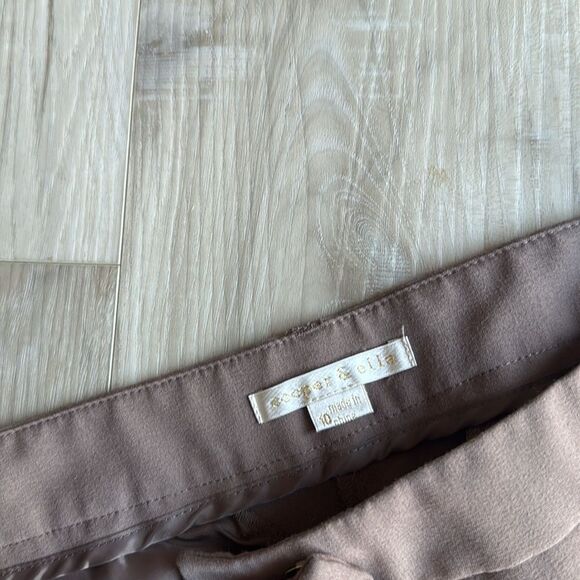 Cooper & Ella Brown Pants Size 10 - Picture 5 of 5